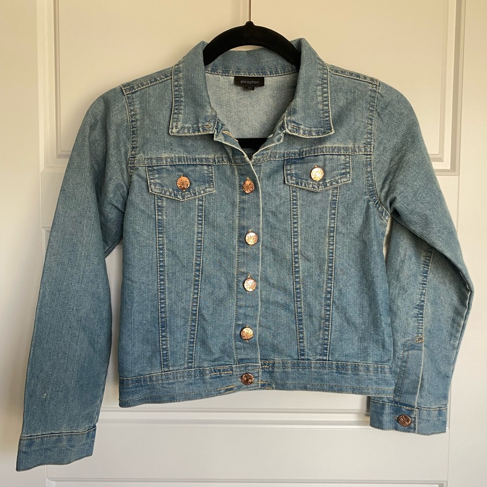 Lightweight Denim Jean Jacket